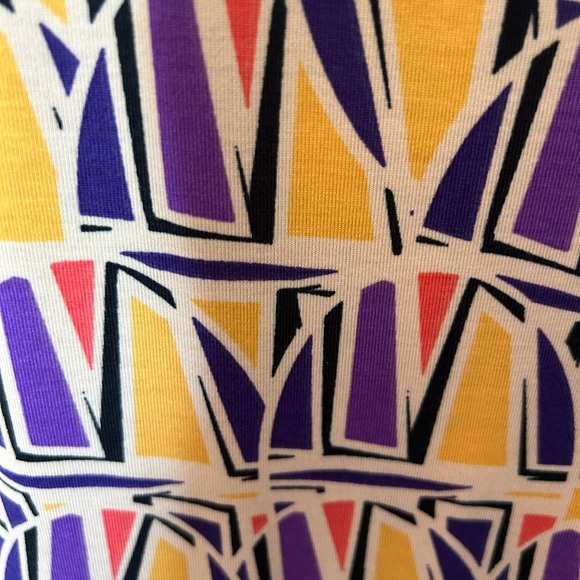 Geometric Patterned Dress - Multicolor - Picture 2 of 3